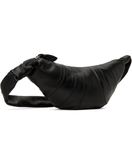 Lemaire Black Croissant Medium Shoulder Bag for men