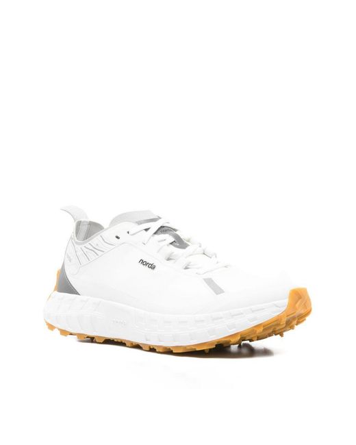 Norda White Trail Running Sneakers for men