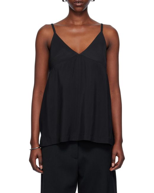 Studio Nicholson Black V-Neck Sling