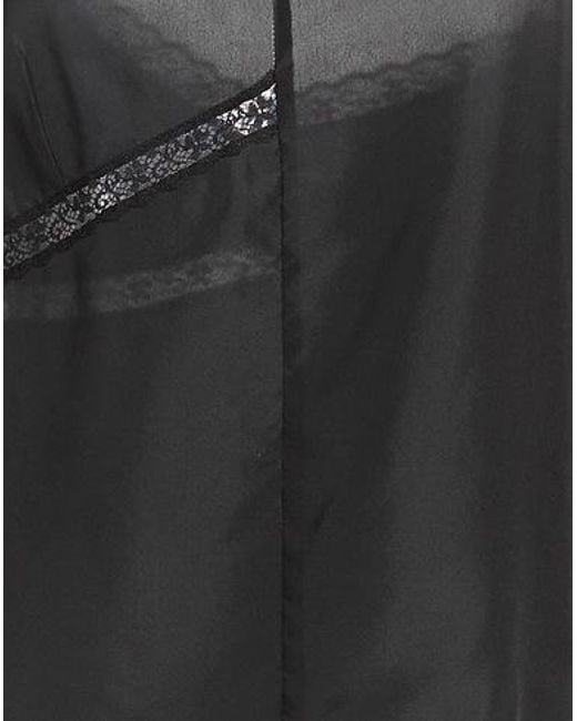 MM6 by Maison Margiela Black Satin Sling
