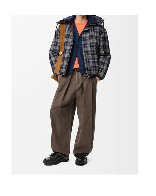 Loewe Blue Long-Sleeved Jacket for men
