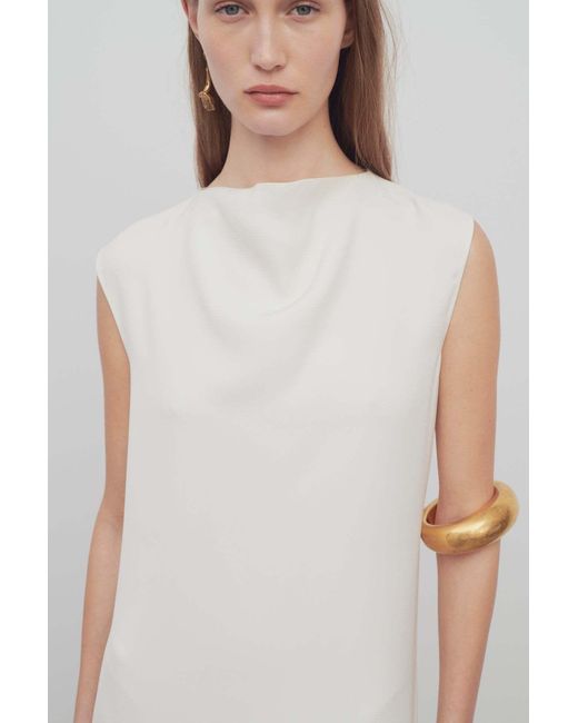 The Row White Loic Dress
