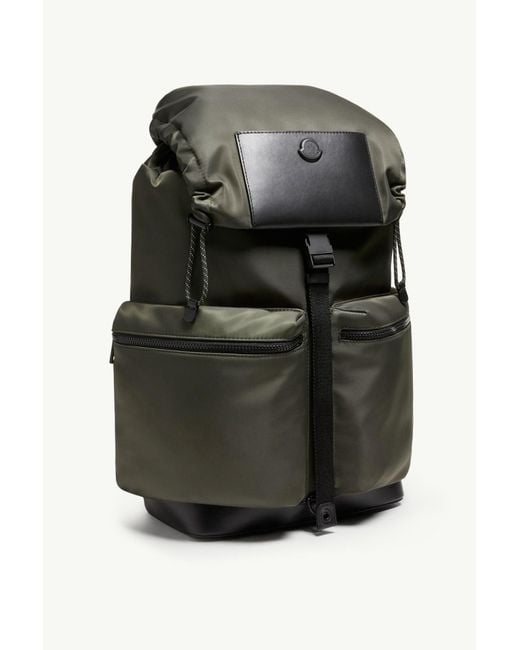 Moncler Gray Kenton Drill Backpack for men