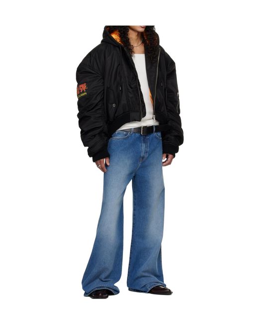 Lu'u Dan Blue Belt Loop Jeans for men