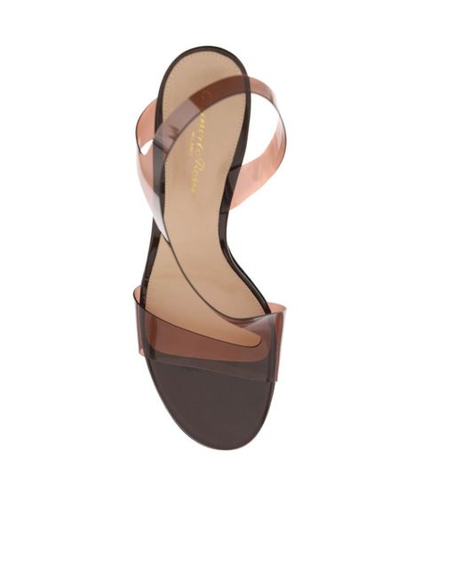 Gianvito Rossi Pink Metropolis 70Mm Stiletto Sandals