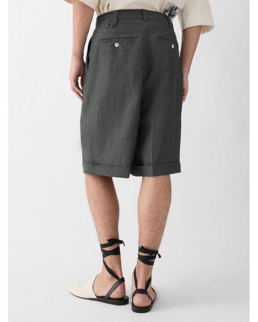 Jacquemus Black The Pastro Bermuda Shorts for men