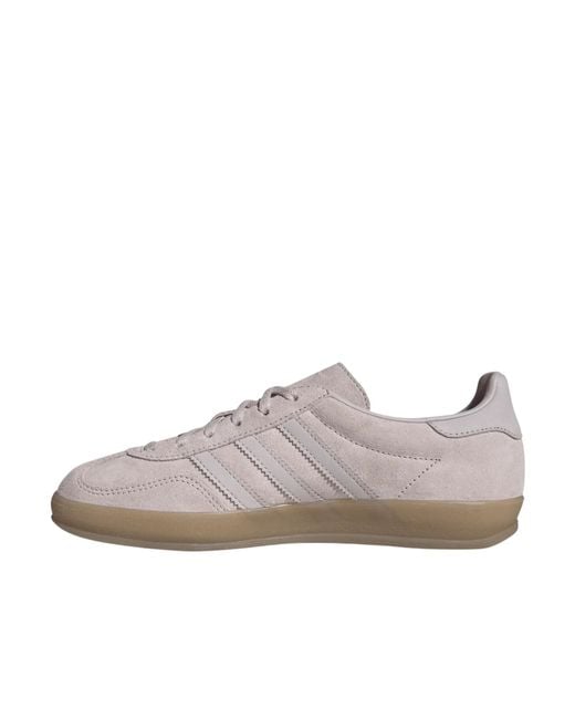 Adidas Gray Originals Gazelle Indoor Sneakers