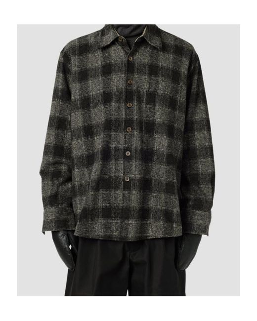 Our Legacy Black Long Sleeve Shirt for men