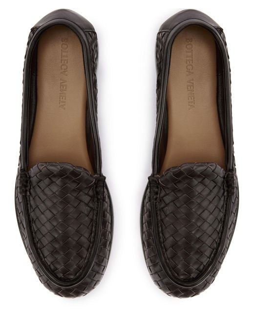 Bottega Veneta Black Solid Color Loafer