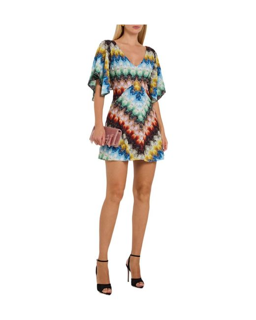 Missoni Blue Lace Dress