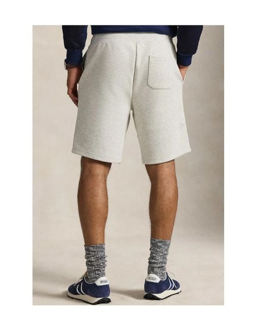 Polo Ralph Lauren Gray Ralph Lauren Drawstring Bermuda Shorts for men