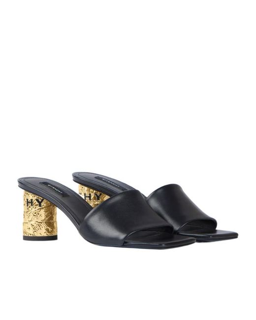 Givenchy Blue Tape Heeled Mules