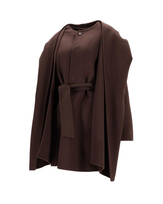 P.A.R.O.S.H. Brown Belted Coat