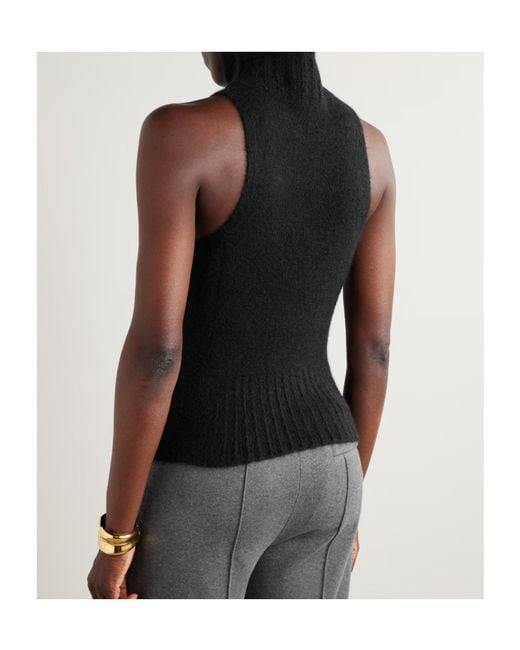 Tom Ford Black Logo-Plaque Vest