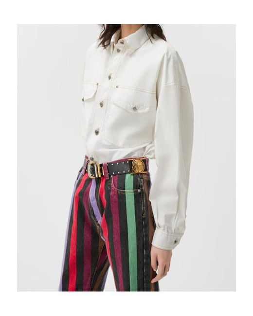 Versace White Cotton-Poplin Shirt
