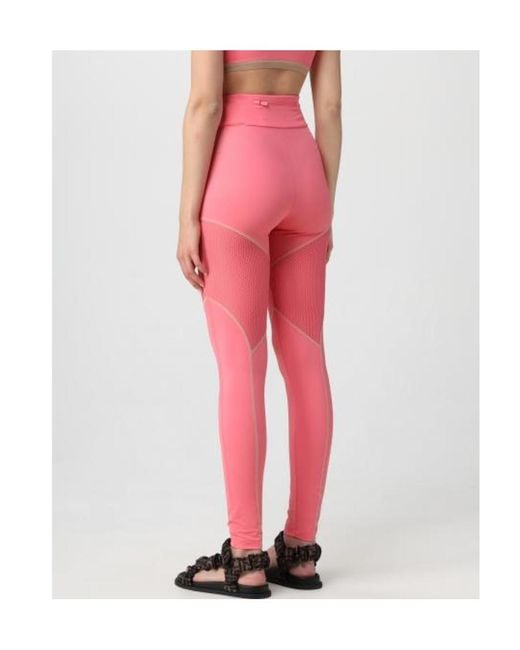 Fendi Pink Logo Leggings