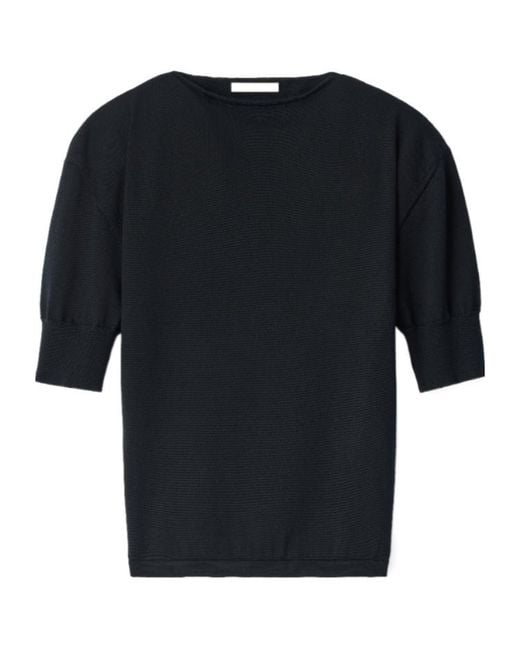 Lemaire Black Short Sleeved Jumper