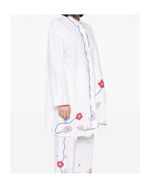 Forte_forte White Long Sleeve Shirt