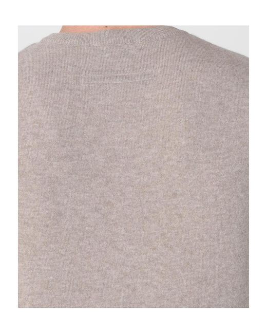 Zegna Pink Crew Neck Sweater for men
