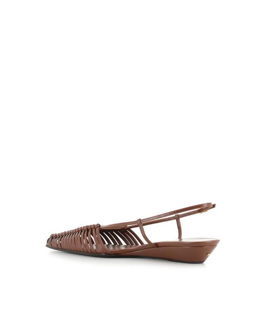 Giuseppe Zanotti Brown Wedge Sandals