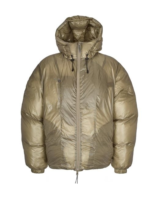 Roa Green Hooded Padded Jacket for men
