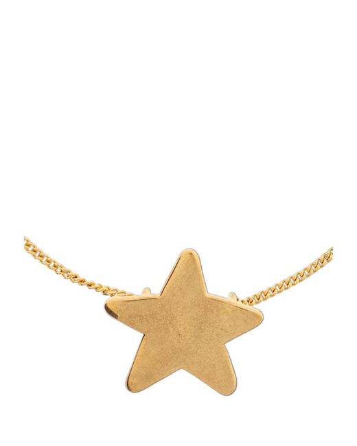 Jil Sander Metallic Star Pendant Bracelet