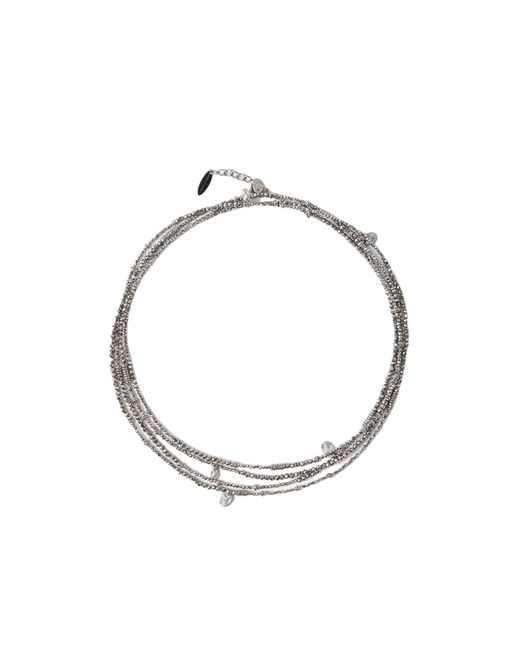 Brunello Cucinelli Metallic Shimmering Layered Bracelet