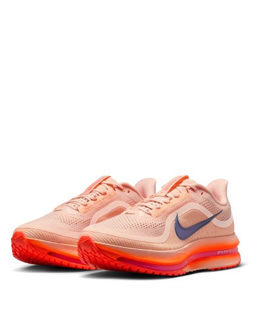 Nike Pink Pegasus Premium Running Shoes for men
