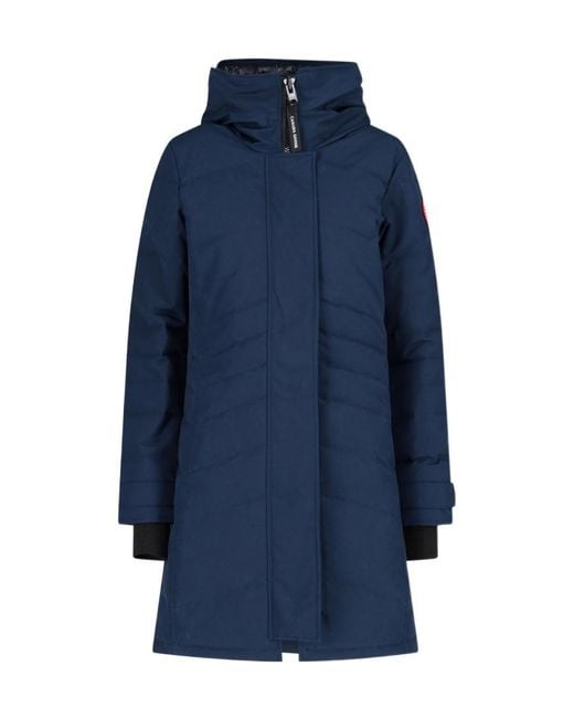 Canada Goose Blue Lorette Hooded Parka