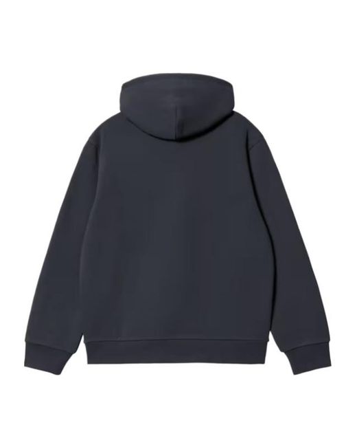 Carhartt Blue Hooded Carhartt Sweatshirt for men