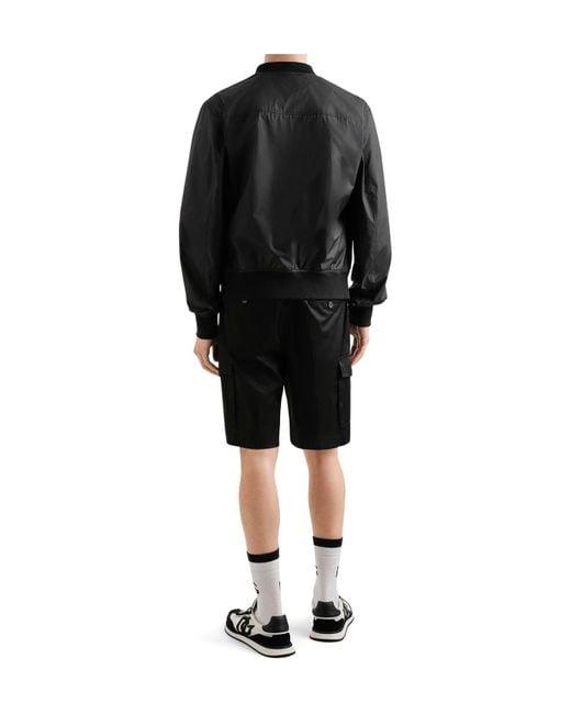 Dolce & Gabbana Black Sleek Effortless Jacket for men
