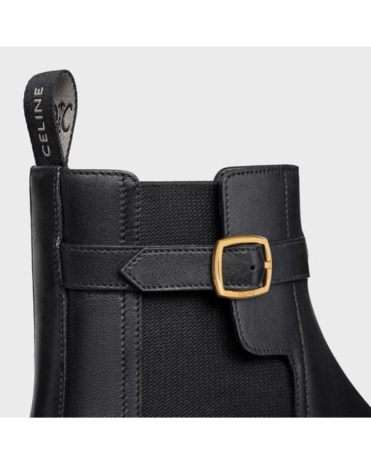 Céline Black Universite Chelsea Boot
