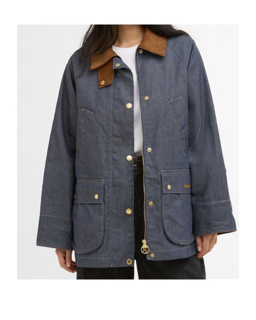 Barbour Blue B.Li Asker Cas Jkt Ld63
