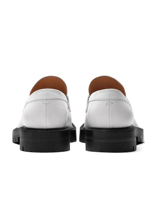 Maison Margiela White Tabi Loafers