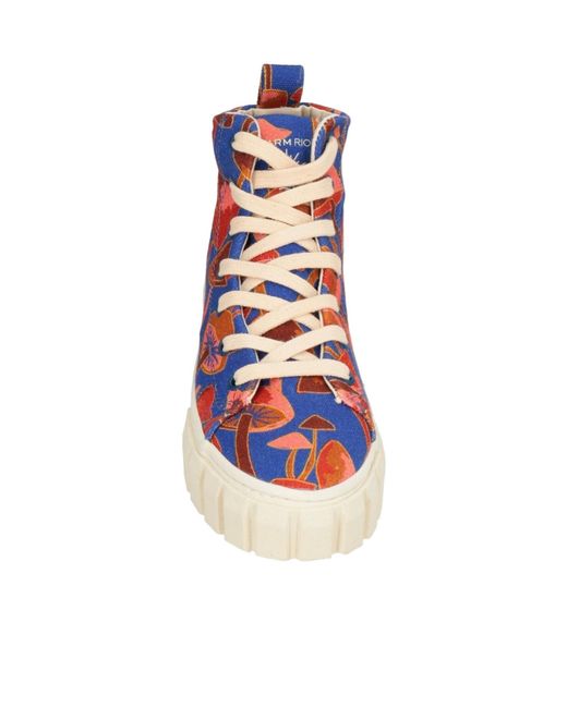 Farm Rio Blue Multicolour Sneakers