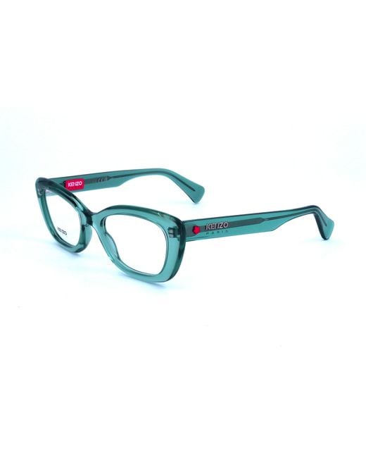 KENZO Blue Full Frame Plain Mirror