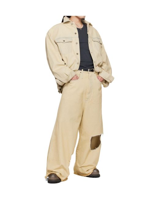 Lu'u Dan Natural Drifter Denim Jacket for men
