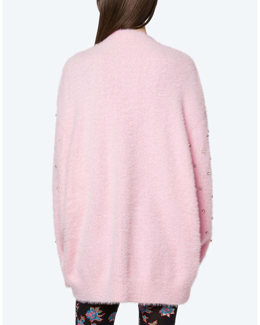 Philosophy Di Lorenzo Serafini Pink Long-Sleeved Sweater