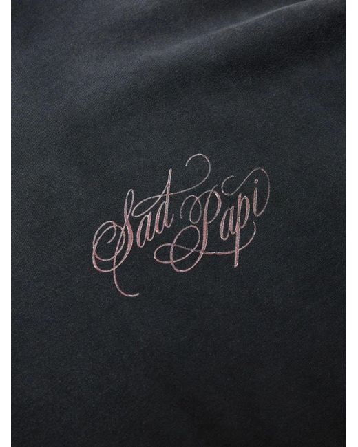 Willy Chavarria Black Crew Neck T-Shirt for men