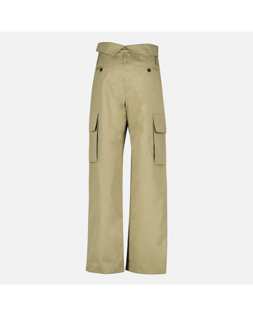 IRO Natural Indra High Waist Cargo Trousers