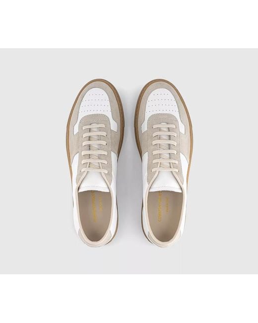 Common Projects White Bball Panelled Sneakers for men