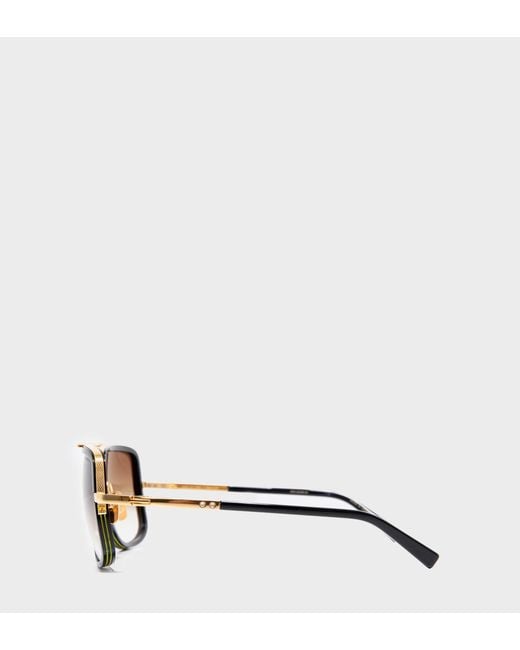 Dita Eyewear Metallic Mach-One Square-Frame Sunglasses for men