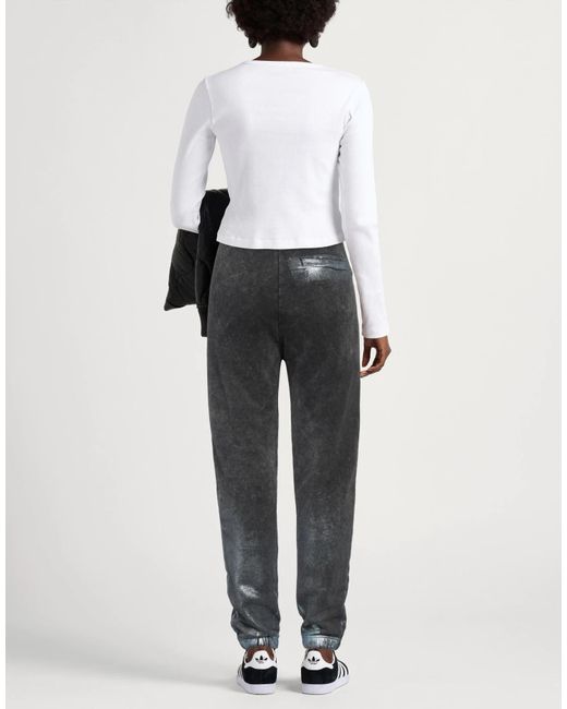 DIESEL Gray Comfortable And Stylish Two-Tone Sweatpants