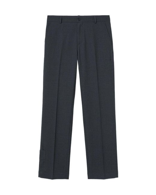 Paloma Wool Blue Belt Loop Trousers for men