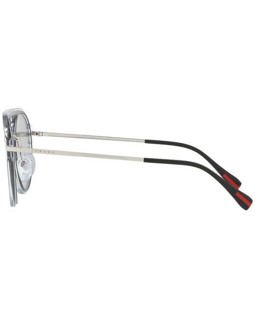 Prada White Logo Sunglasses for men