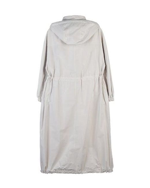 Brunello Cucinelli Gray Hooded Jacket