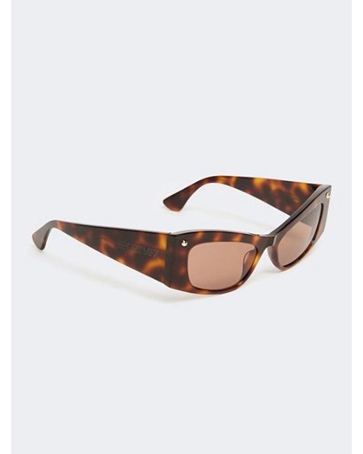 Sportmax Pink Full Frame Sunglasses