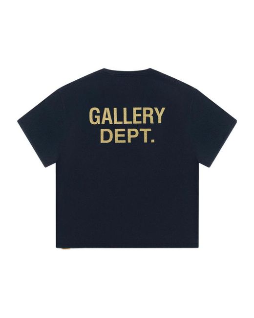 GALLERY DEPT. Blue Oct Biker Dog T-Shirt for men