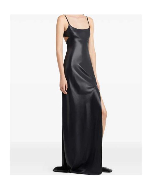 Courreges Multicolor Courrèges Cut-Out Detailed Midi Slip Dress