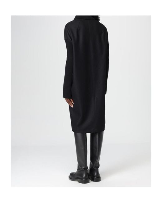 Jil Sander Black Long-Sleeved Dress